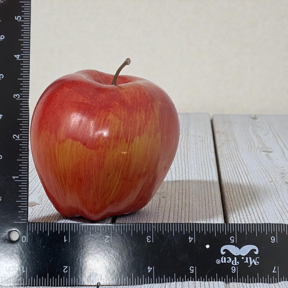 Vintage Lot 20 x Red Apples Faux Fruit Realistic Farmhouse Cottage Decor Display - Picture 5 of 5